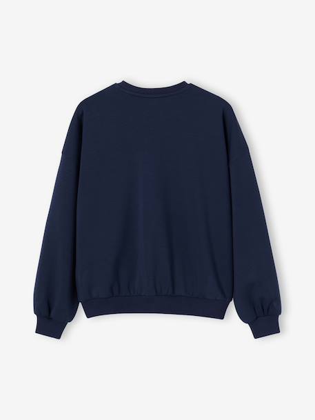 Sweat zippé fille gris ardoise 2 - vertbaudet enfant 