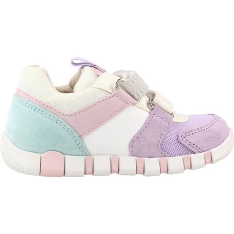 Basket fille modèle b iupidoo Beige c0265+Violet c8q1z 7 - vertbaudet enfant 