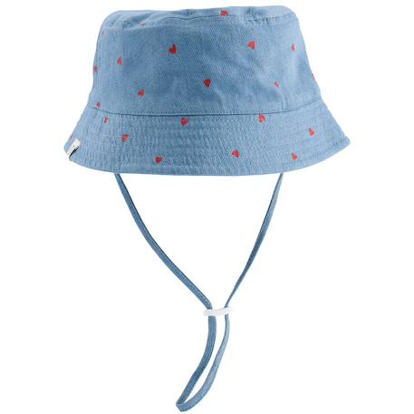Bob bébé réversible badaboom denim Denim, rouge 2 - vertbaudet enfant 
