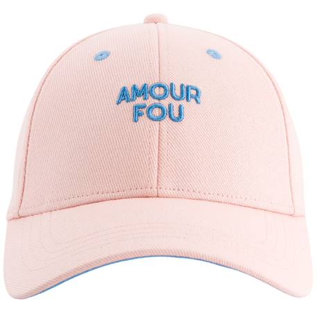 Casquette enfant amour fou rose (9-24 mois) Rose, bleu 2 - vertbaudet enfant 