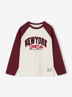 Garçon-T-shirt, polo, sous-pull-T-shirt manches longues raglan garçon