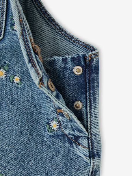 Salopette fille bleu jean 10 - vertbaudet enfant 