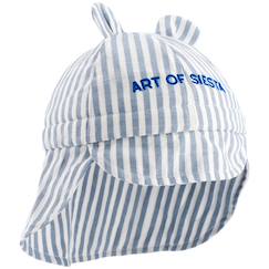 -Chapeau bébé art of siesta bleu (6-12 mois)