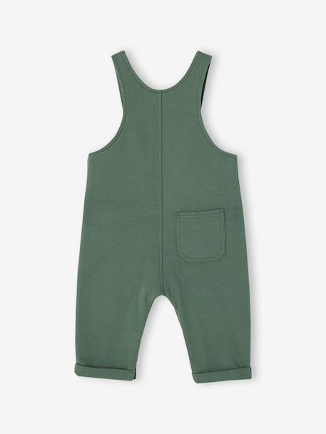 Salopette en molleton bébé marine+vert foncé 9 - vertbaudet enfant 