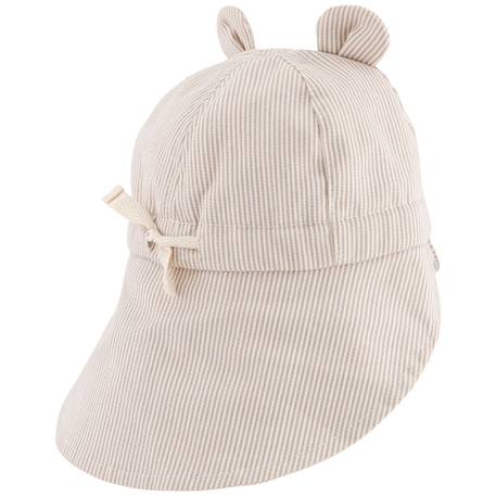 Chapeau bébé petit amour crème (6-12 mois) Crème, bleu 3 - vertbaudet enfant 