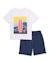 Ensemble garçon en maille avec motif surf Blanc 1 - vertbaudet enfant 