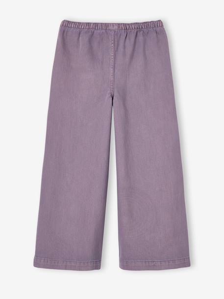 Pantalon large fille mauve+violine 5 - vertbaudet enfant 