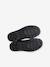 Boots enfant fille cuir élastiquées et zippées camel+noir 10 - vertbaudet enfant 