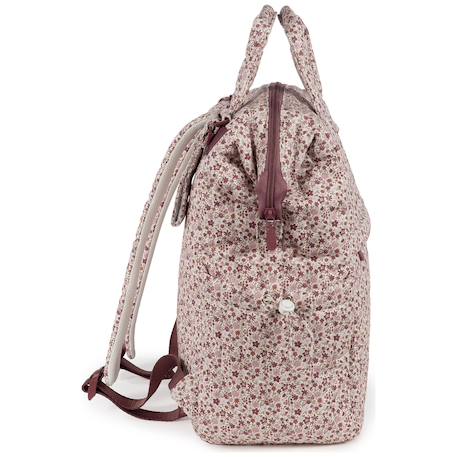 Sac à dos à langer cherry fleurs Mauve 5 - vertbaudet enfant 