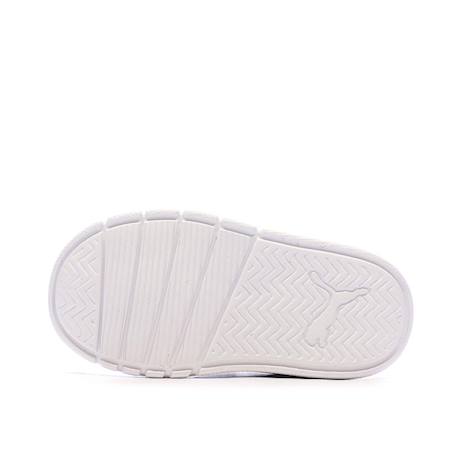 Baskets courtflex v3 v inf Marine+Puma marine puma blanc rouge 5 - vertbaudet enfant 