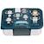 Lunch box en acier inoxydable robots Bleu, orange, rouge 6 - vertbaudet enfant 