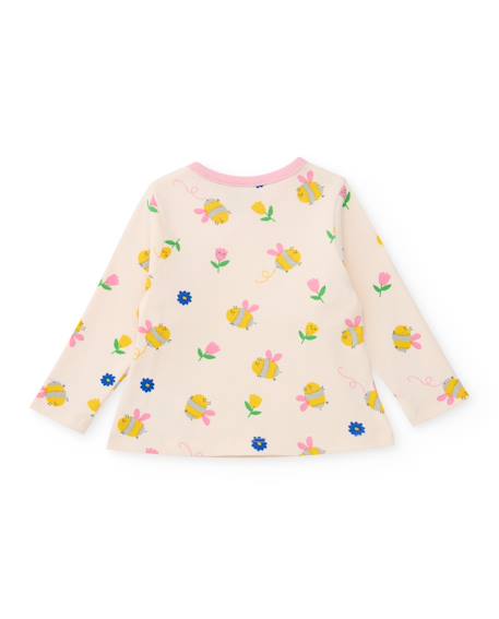 Ensemble tricot pour nouveau-né avec fermeture latérale Beige 3 - vertbaudet enfant 