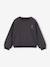 Sweat fille motif imprimé anthracite+corail+pivoine+sauge+vanille+violine 4 - vertbaudet enfant 