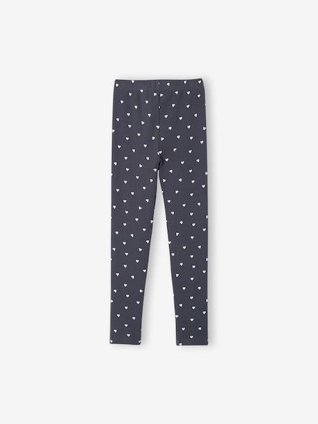 Lot de 3 leggings fille encre+vanille 5 - vertbaudet enfant 