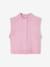 Gilet sans manches fille boutonné devant lilas+vanille 1 - vertbaudet enfant 