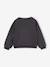 Sweat fille motif imprimé anthracite+corail+pivoine+sauge+vanille+violine 5 - vertbaudet enfant 