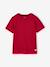 T-shirt garçon personnalisable manches courtes aubergine+blanc+BLEU+jaune pâle+mangue+rouge+sauge 32 - vertbaudet enfant 