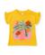 Ensemble fille en maille avec détails en relief Jaune 2 - vertbaudet enfant 