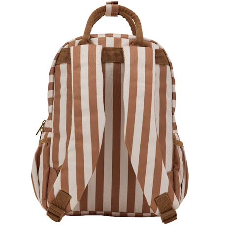 Sac à dos rayures Beige, marron 2 - vertbaudet enfant 