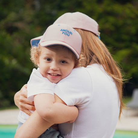 Casquette enfant amour fou rose (9-24 mois) Rose, bleu 5 - vertbaudet enfant 