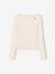 Lot de 2 t-shirts en côtes fille bordeaux+gris chiné 3 - vertbaudet enfant 