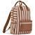 Sac à dos rayures Beige, marron 1 - vertbaudet enfant 