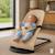 Transat bébé réglable et pliable Paradise Beige+Gris 2 - vertbaudet enfant 