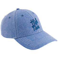 Casquette enfant high five denim bleu (9-24 mois)  - vertbaudet enfant