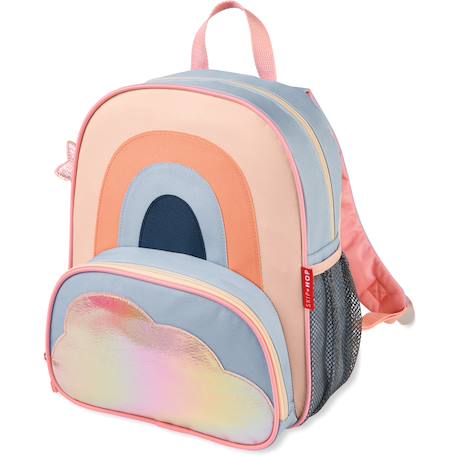 Sac à dos bébé spark style arc-en-ciel Corail, orange, bleu 2 - vertbaudet enfant 
