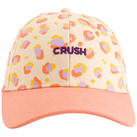 Casquette enfant crush léo corail (9-24 mois) Corail, jaune, lila 2 - vertbaudet enfant 