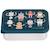 Lunch box en acier inoxydable robots Bleu, orange, rouge 2 - vertbaudet enfant 