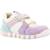 Basket fille modèle b iupidoo Beige c0265+Violet c8q1z 11 - vertbaudet enfant 