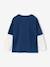 T-shirt manches longues garçon effet superposé marine 4 - vertbaudet enfant 