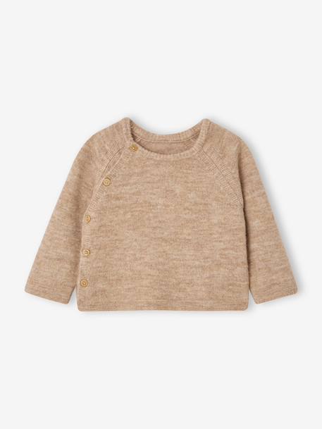 Lot de 3 pièces naissance beige chiné 3 - vertbaudet enfant 