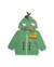 Ensemble garçon en maille avec capuche dinosaure Vert 3 - vertbaudet enfant 