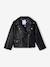 Veste perfecto fille noir 1 - vertbaudet enfant 