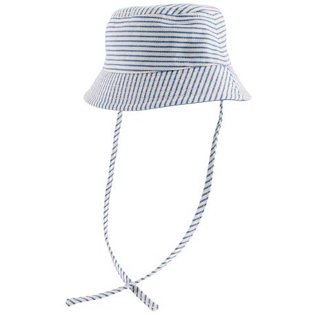 Bob enfant réversible heartbreaker bleu (1-2 ans) Bleu, blanc 4 - vertbaudet enfant 