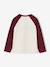 T-shirt manches longues raglan garçon bordeaux 4 - vertbaudet enfant 