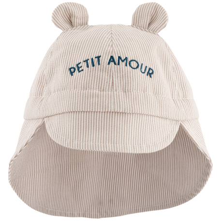 Chapeau bébé petit amour crème (6-12 mois)  - vertbaudet enfant