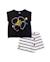 Ensemble en maille pour fille avec motif floral Noir 1 - vertbaudet enfant 