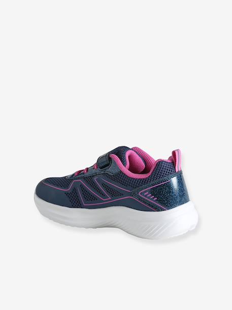 Basket enfant fille textile à scratch violet 3 - vertbaudet enfant 