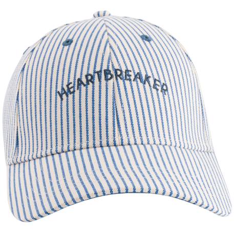 Casquette enfant heartbreaker bleu (9-24 mois) Bleu 2 - vertbaudet enfant 