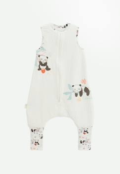Linge de maison et décoration-Linge de lit bébé-Gigoteuse-Turbulette tog 1 en gaze de coton avec pieds retroussables bento