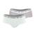 Lot de 2 boxers fille coton ultra doux  fille Blanc-bleu pastel+Blanc-gris chiné 6 - vertbaudet enfant 
