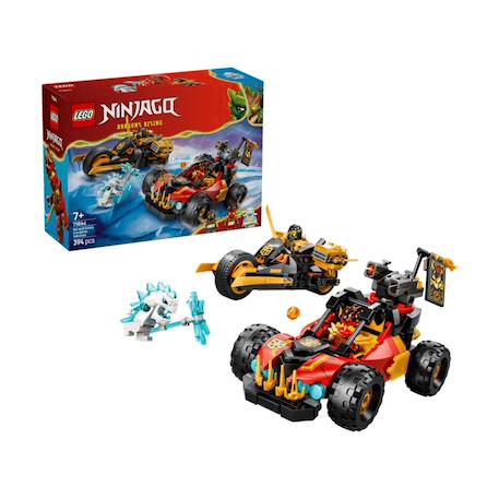 Ninjago véhicules combinables de kai et cole 71864 Multicolore 2 - vertbaudet enfant 
