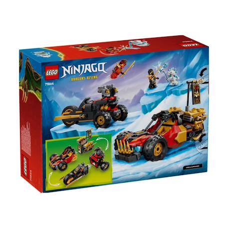 Ninjago véhicules combinables de kai et cole 71864 Multicolore 6 - vertbaudet enfant 