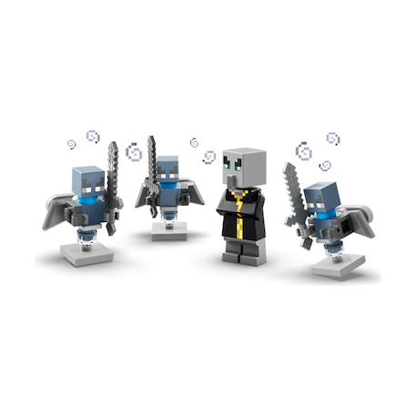 Minecraft l'évocateur à l'attaque du village 21596 Multicolore 3 - vertbaudet enfant 