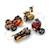 Ninjago véhicules combinables de kai et cole 71864 Multicolore 4 - vertbaudet enfant 