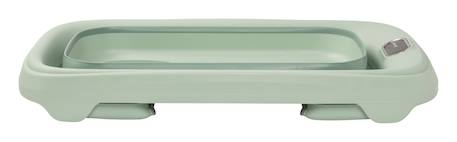 Baignoire bébé indigo plus, avec thermomètre intégré Sage green 3 - vertbaudet enfant 