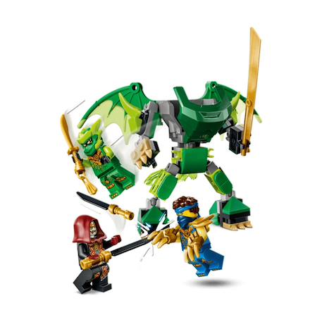Ninjago pack de combat : le robot dragon de lloyd 71862 Multicolore 3 - vertbaudet enfant 